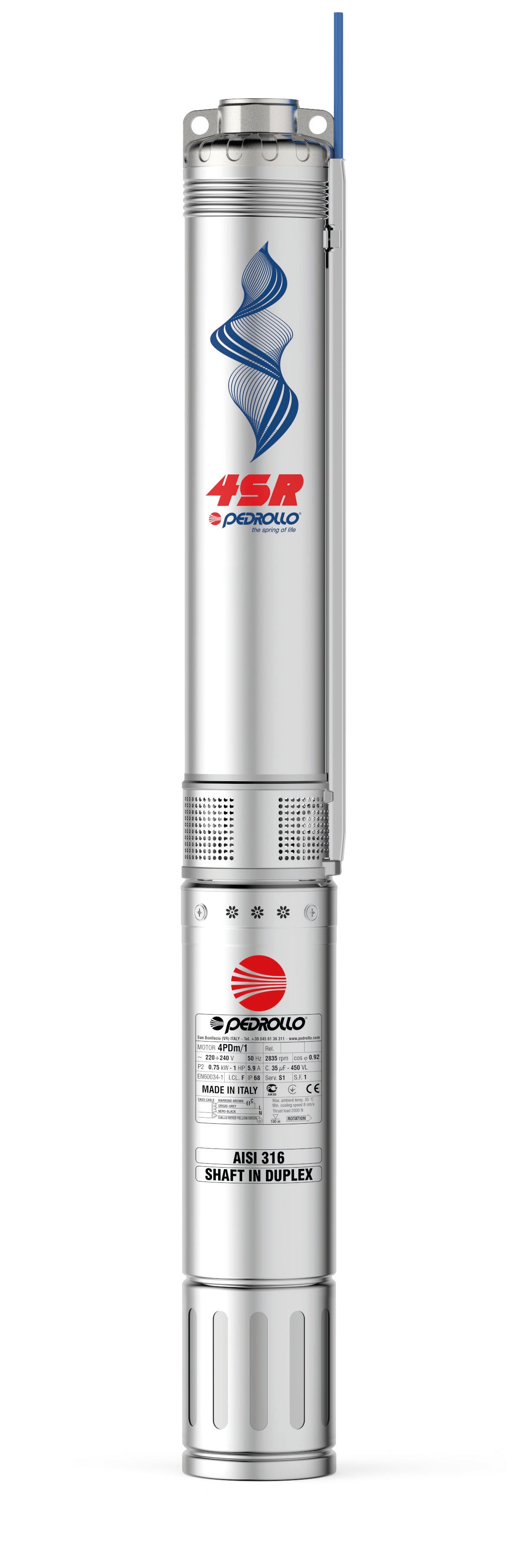 Bomba Tipo Lapicero 1/2 HP